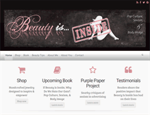 Tablet Screenshot of beautyisinside.com